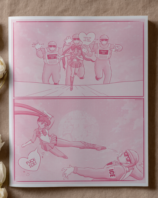 F*ck ICE Sailor Moon Print