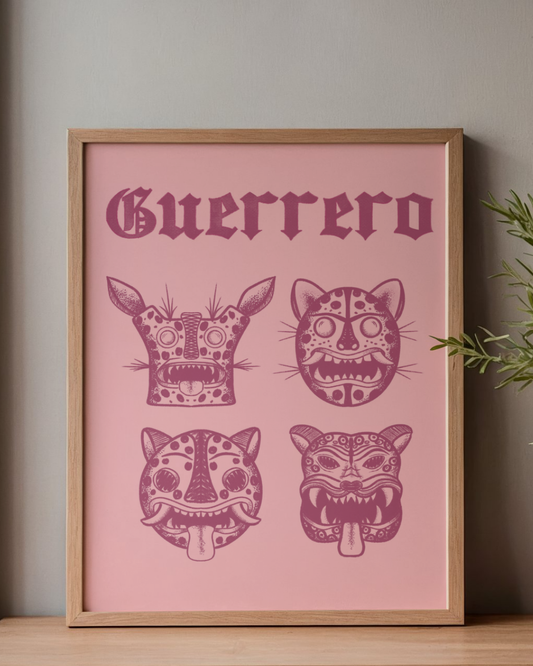 Guerrero Tecuani Print